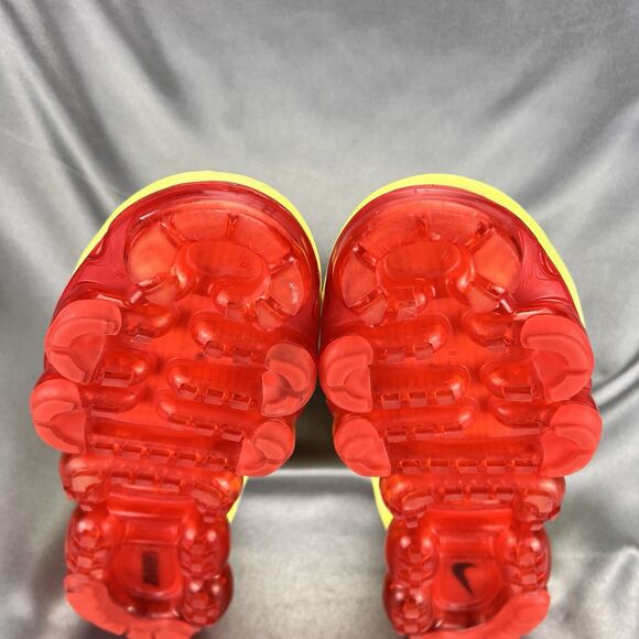 Nike‎ By You Custom Air Vapormax 2019 BQ8775-991 Men’s 10.5 Neon Yellow Red RARE - Picture 17 of 17